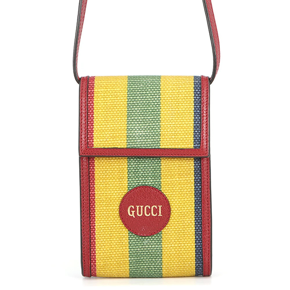 Gucci Shoulder Bag Byadella Leather Canvas